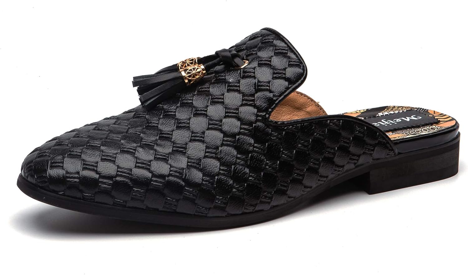 Мужские тапочки Meijiana, слипоны-лоферы из кожи, для официального и повседневного ношения, с открытой пяткой, черный
Мужские тапочки Meijiana, слипоны-лоферы из кожи, для официального и повседневного ношения, с открытой пяткой, черный