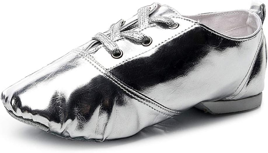 Кожано-текстильные джазовые туфли HROYL на шнуровке, подходят для девочек/мальчиков/женщин/мужчин, модель TJ-DBjazz, серебро
Кожано-текстильные джазовые туфли HROYL на шнуровке, подходят для девочек/мальчиков/женщин/мужчин, модель TJ-DBjazz, серебро