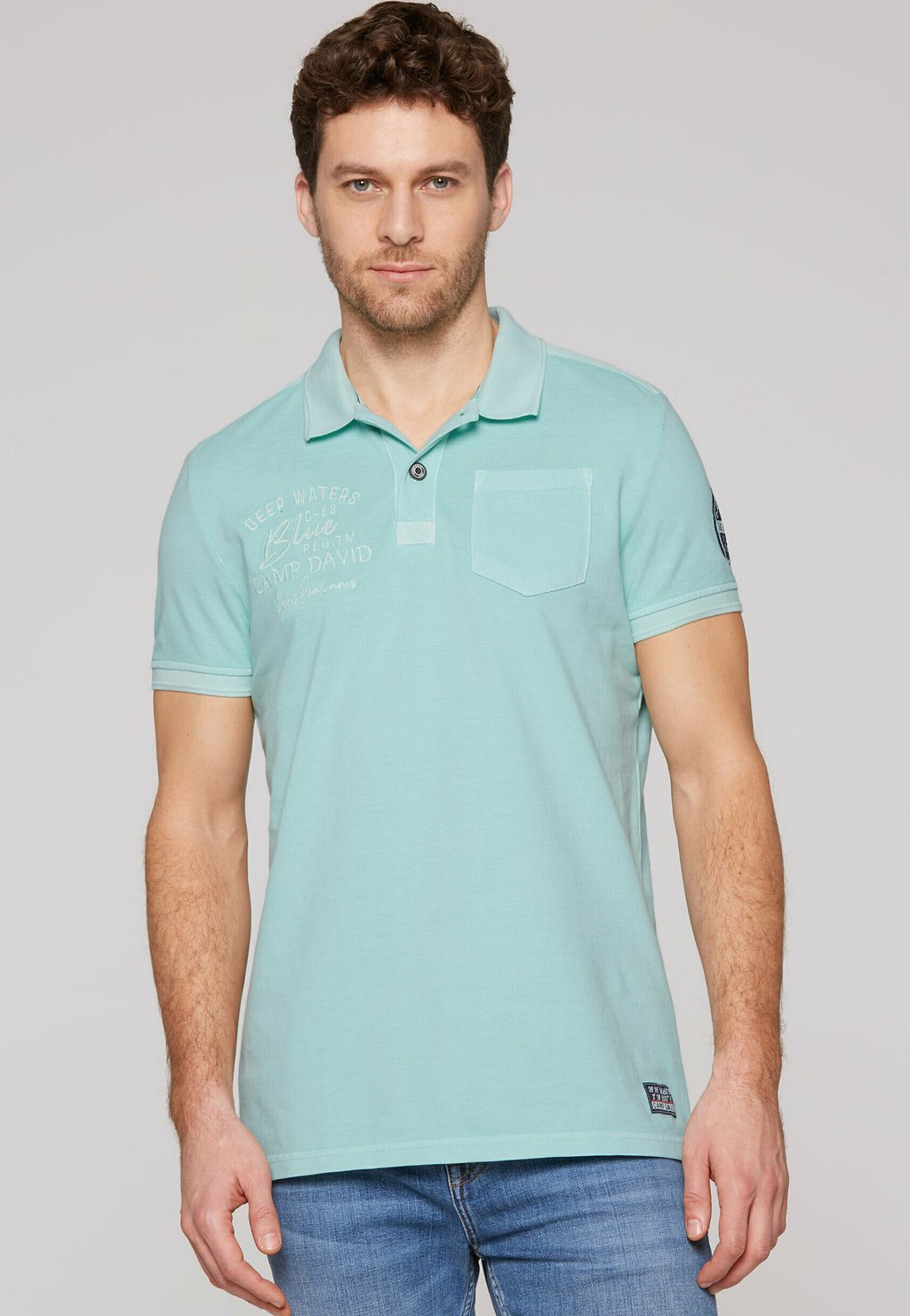 Рубашка поло Camp David, мятный
Рубашка поло Camp David, мятный