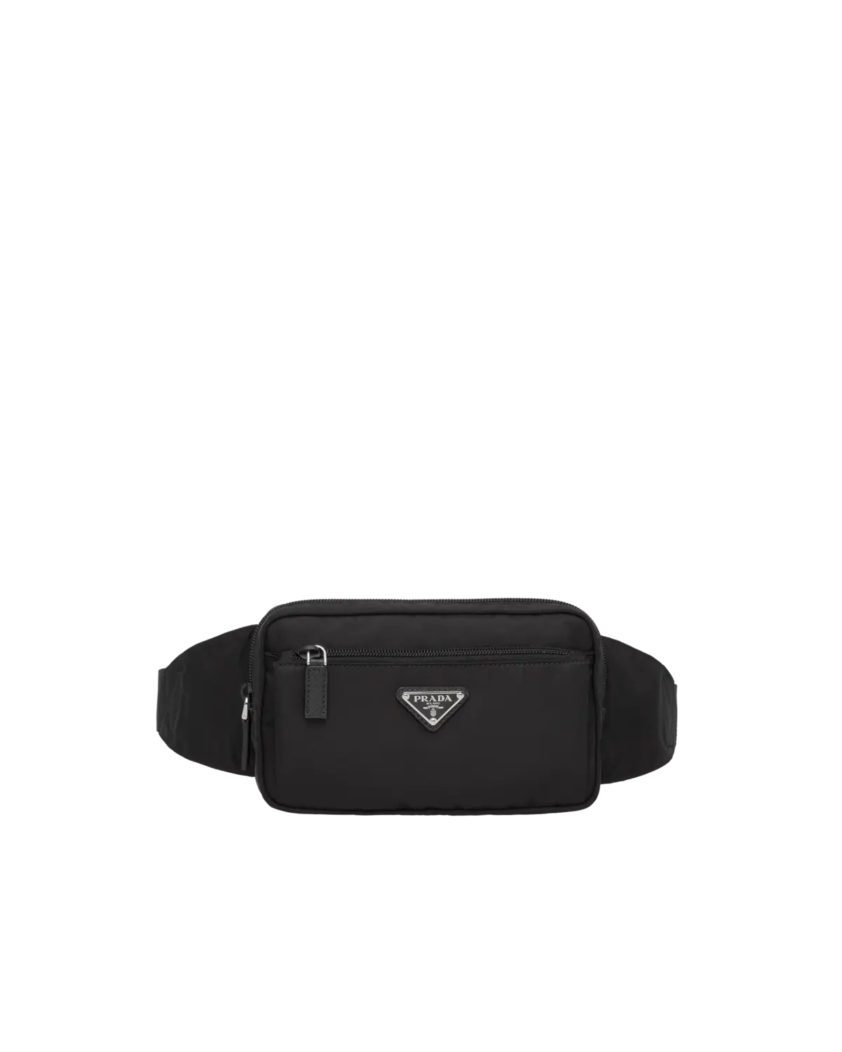 Поясная сумка из Re-Nylon и кожи сафьяно Prada, черный
Поясная сумка из Re-Nylon и кожи сафьяно Prada, черный