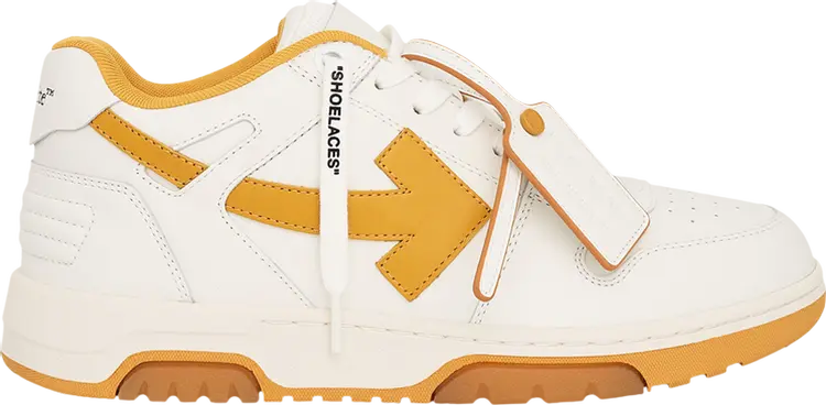 Кроссовки Off-White Out of Office 'White Ocher Yellow', белый
Кроссовки Off-White Out of Office 'White Ocher Yellow', белый