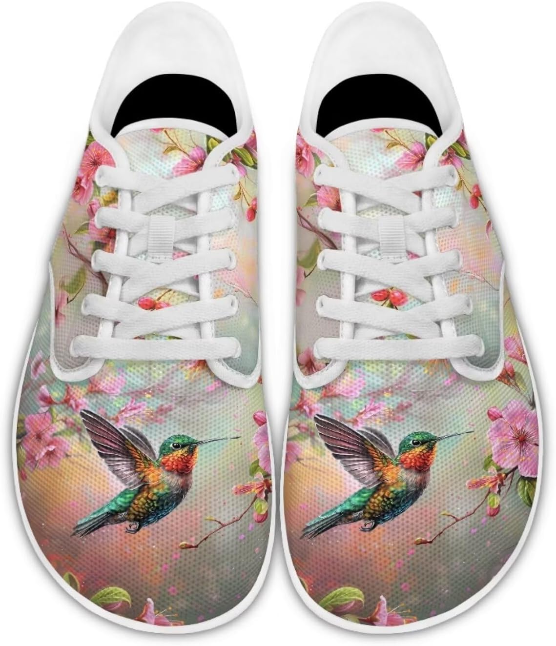 Кроссовки для женщин Forchrinse с цветочным принтом колибри, шнуровкой, «босоножки» для девушек Y2K, с широким носком, минималистичные, дышащие сетчатые модные кроссовки для прогулок, Hummingbird Flower
Кроссовки для женщин Forchrinse с цветочным принтом колибри, шнуровкой, «босоножки» для девушек Y2K, с широким носком, минималистичные, дышащие сетчатые модные кроссовки для прогулок, Hummingbird Flower
