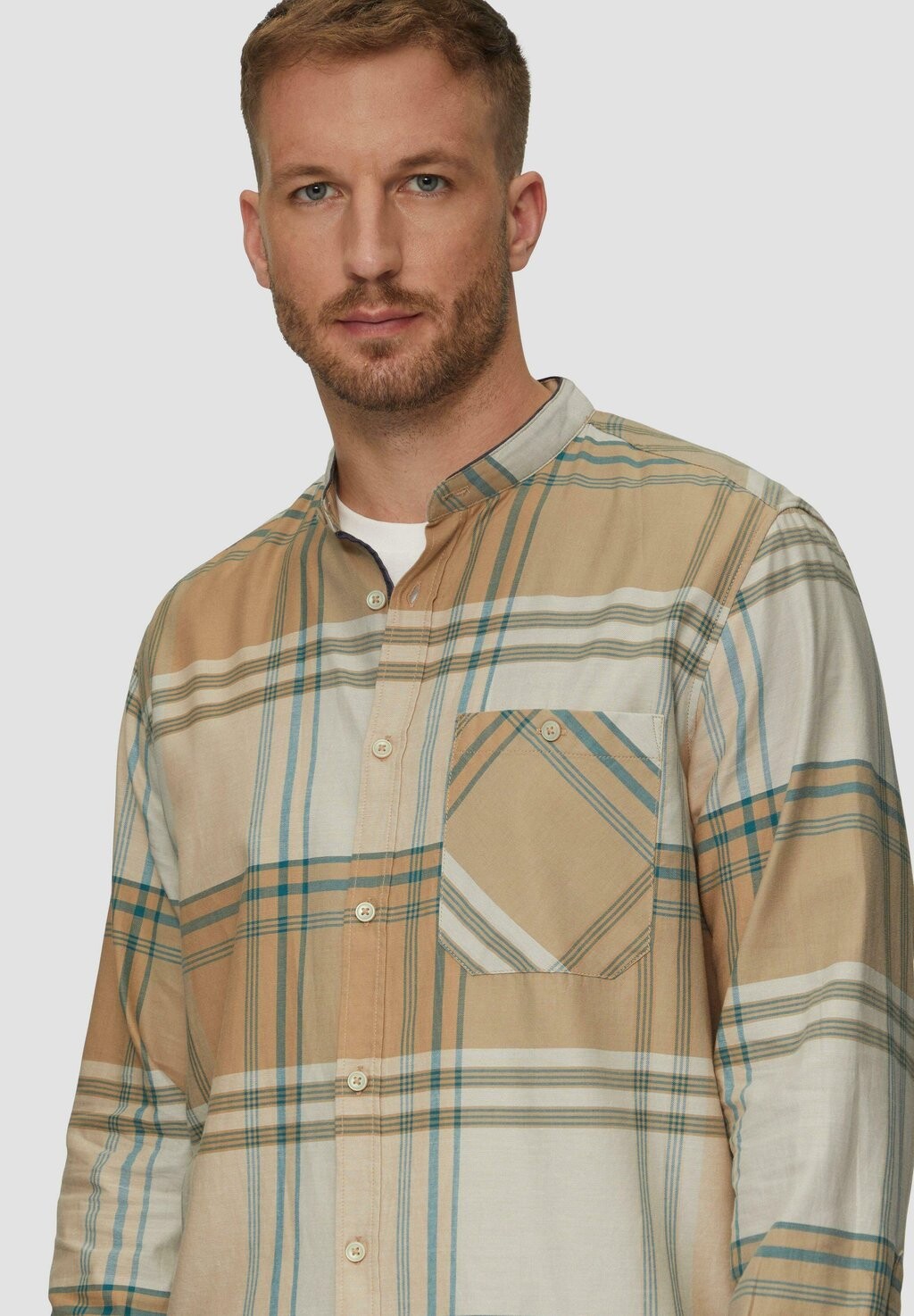 Рубашка s.Oliver, бежевый 
Рубашка s.Oliver, бежевый