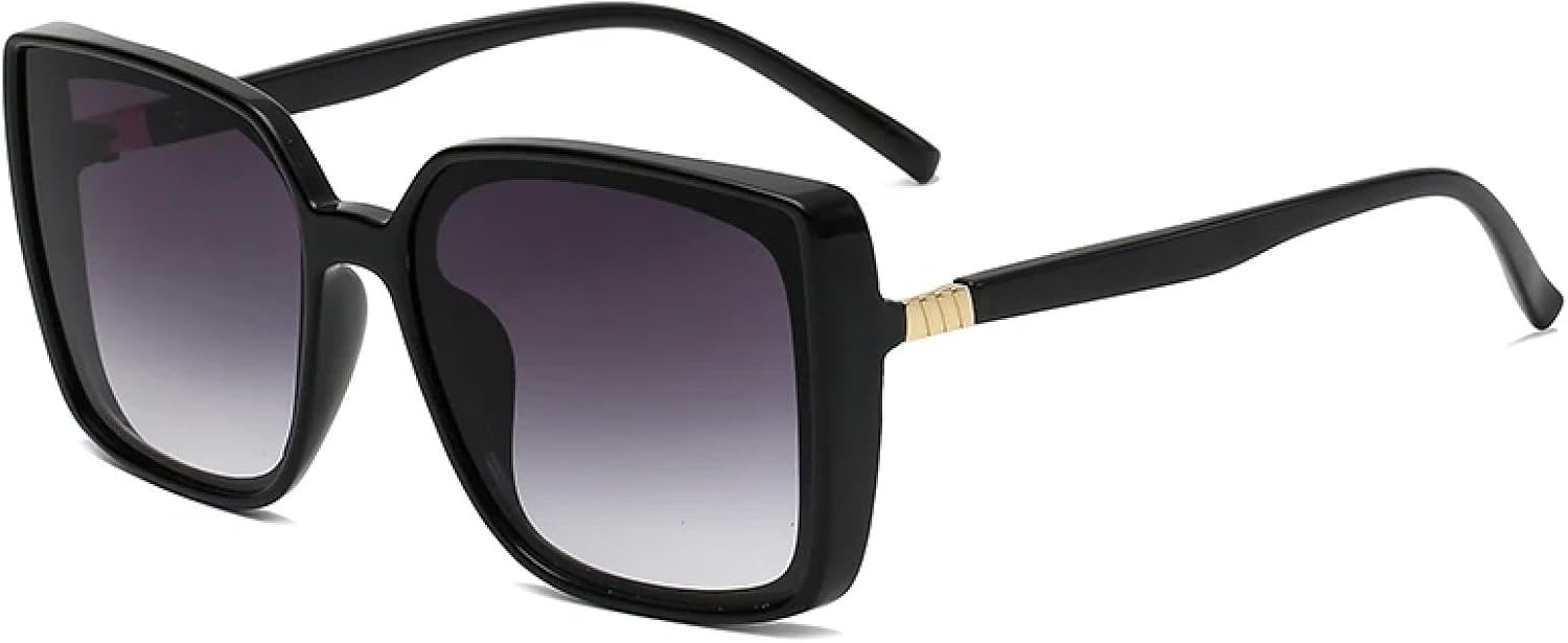 Солнцезащитные очки с защитой от УФ-излучения UV400 | Большая оправа с градиентными линзами | Для женщин и мужчин, для занятий спортом на открытом воздухе и вождения DSVIGF, Grey
Солнцезащитные очки с защитой от УФ-излучения UV400 | Большая оправа с градиентными линзами | Для женщин и мужчин, для занятий спортом на открытом воздухе и вождения DSVIGF, Grey