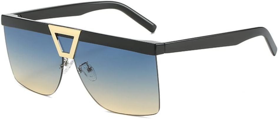 Солнцезащитные очки без оправы для женщин, прозрачные, с градиентным переходом, солнцезащитные очки для мужчин, женские очки с защитой от УФ-излучения UV400 LANGSER, Black Blue Yellow
Солнцезащитные очки без оправы для женщин, прозрачные, с градиентным переходом, солнцезащитные очки для мужчин, женские очки с защитой от УФ-излучения UV400 LANGSER, Black Blue Yellow