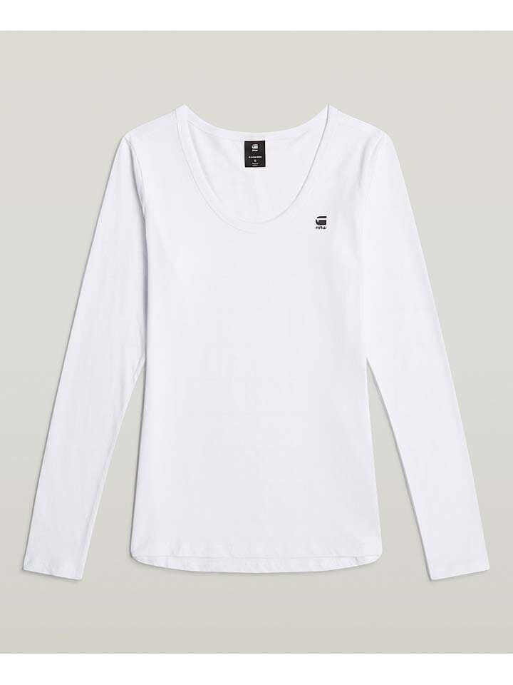 Лонгслив G-Star Longsleeve, белый
Лонгслив G-Star Longsleeve, белый