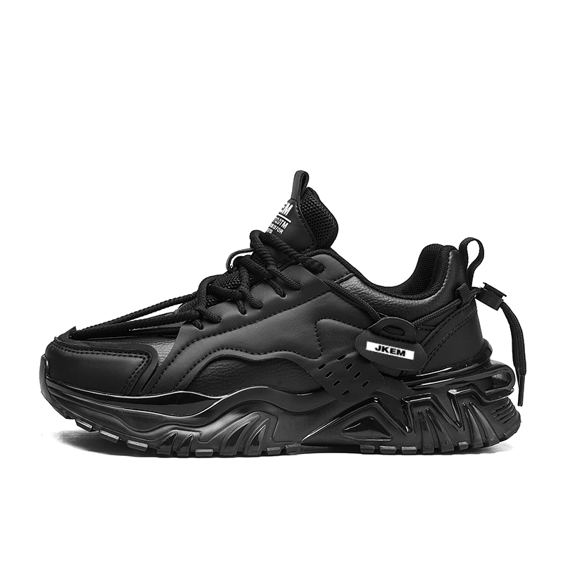 JKEM Низкие массивные кроссовки с амортизаторами, противоскользящими и износостойкими свойствами, мужские, черные
JKEM Низкие массивные кроссовки с амортизаторами, противоскользящими и износостойкими свойствами, мужские, черные