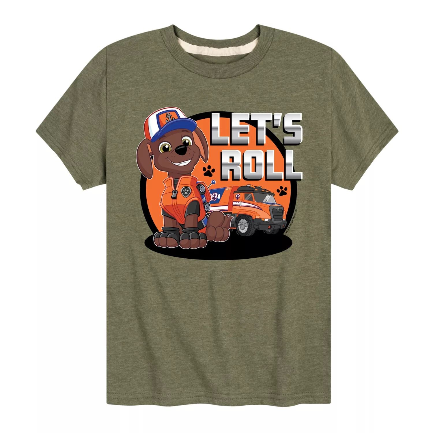 Футболка с рисунком Zuma Paw Patrol "Let's Roll" для мальчиков 8–20 лет Licensed Character, темно-зеленый
Футболка с рисунком Zuma Paw Patrol "Let's Roll" для мальчиков 8–20 лет Licensed Character, темно-зеленый