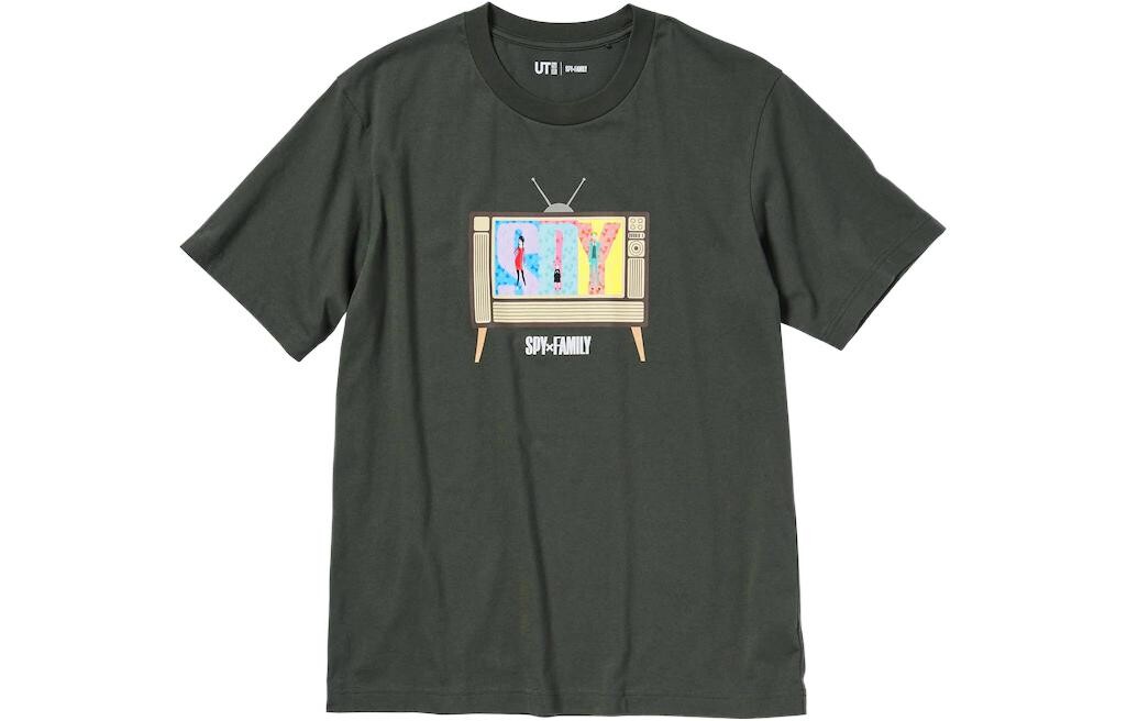 UNIQLO Футболка унисекс, цвет Army Green 
UNIQLO Футболка унисекс, цвет Army Green