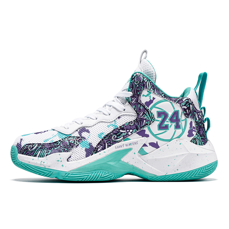 Детские баскетбольные кроссовки с противоскользящей подошвой и защитой от ударов SAINT WATERS, белый
Детские баскетбольные кроссовки с противоскользящей подошвой и защитой от ударов SAINT WATERS, белый