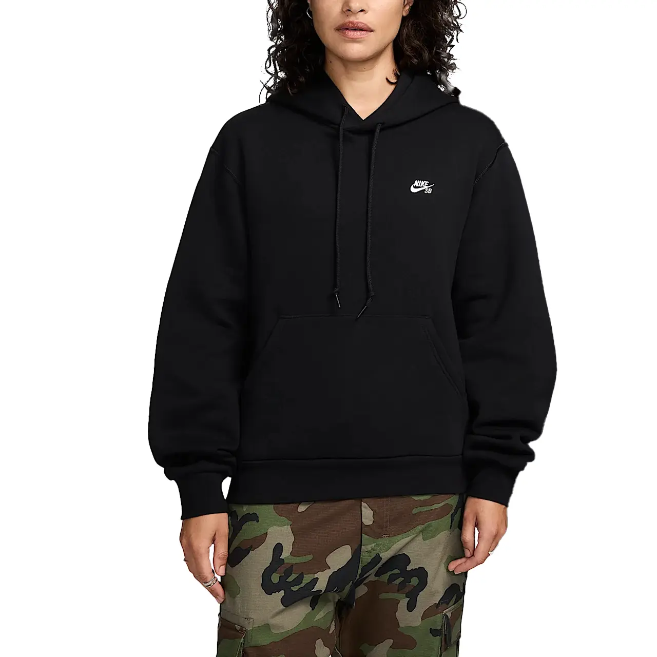 SB Fleece Pullover Skate Hoodie Nike, черный/белый
SB Fleece Pullover Skate Hoodie Nike, черный/белый