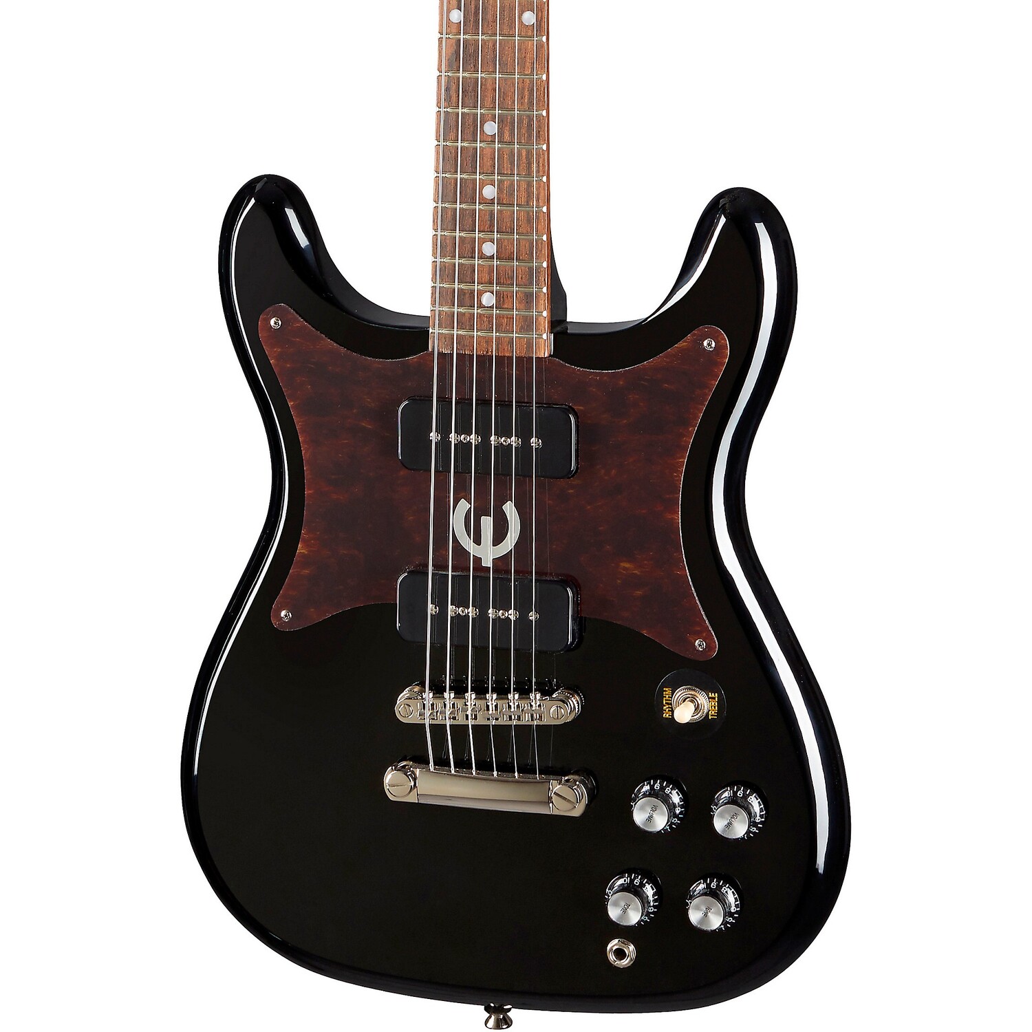 Электрогитара Epiphone Wilshire P-90 черного цвета
Электрогитара Epiphone Wilshire P-90 черного цвета