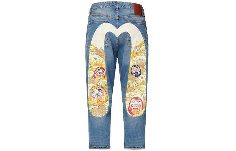 Джинсы мужские деним синие Evisu, синий
Джинсы мужские деним синие Evisu, синий