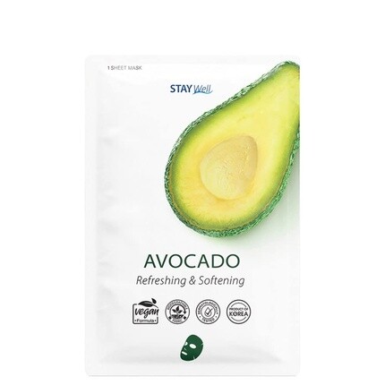 Веганская тканевая маска, Stay Well
Веганская тканевая маска, Stay Well