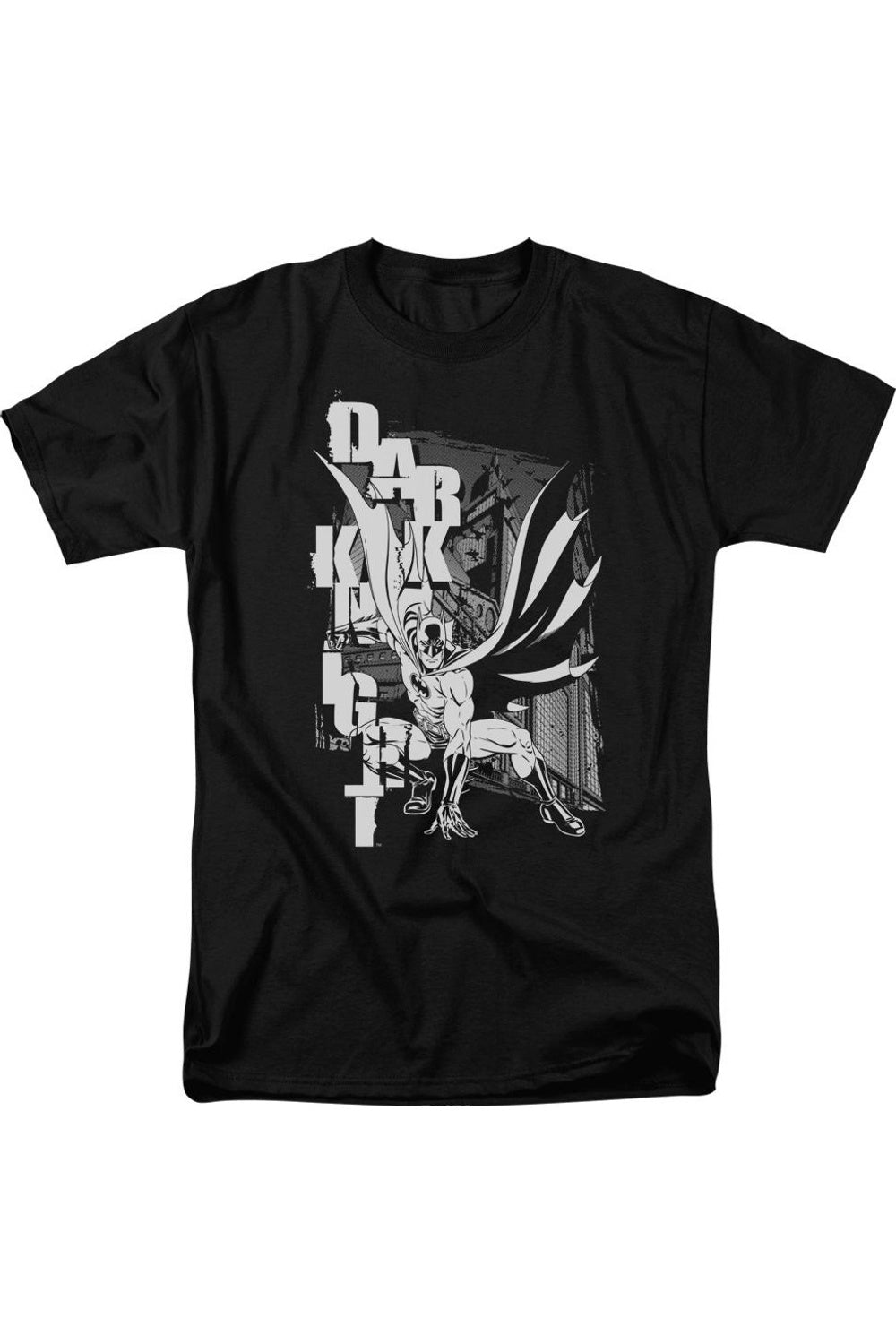 Футболка с коротким рукавом и вертикальными буквами Batman для взрослых Gildan, черный
Футболка с коротким рукавом и вертикальными буквами Batman для взрослых Gildan, черный