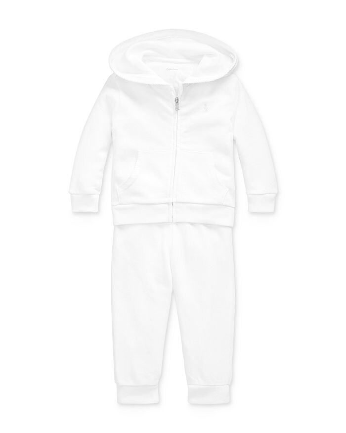 Комплект с худи и джоггерами для девочек Ralph Lauren – для малышей, белый
Комплект с худи и джоггерами для девочек Ralph Lauren – для малышей, белый