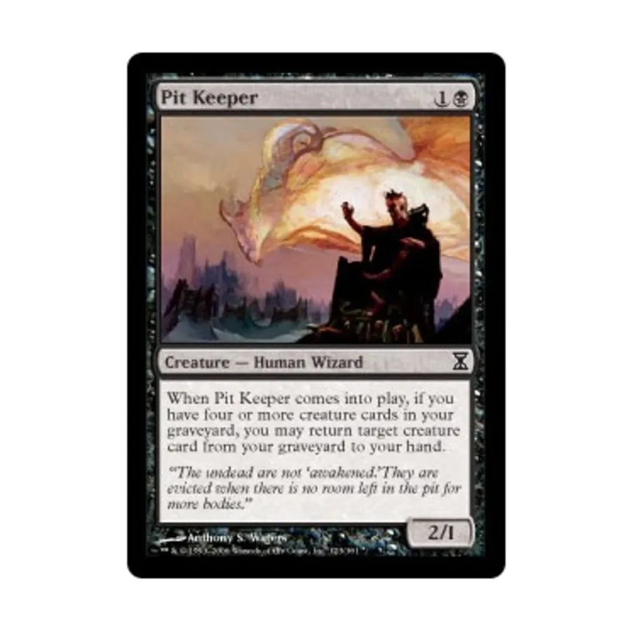 CCG Хранитель ямы (К), MTG - Time Spiral
CCG Хранитель ямы (К), MTG - Time Spiral