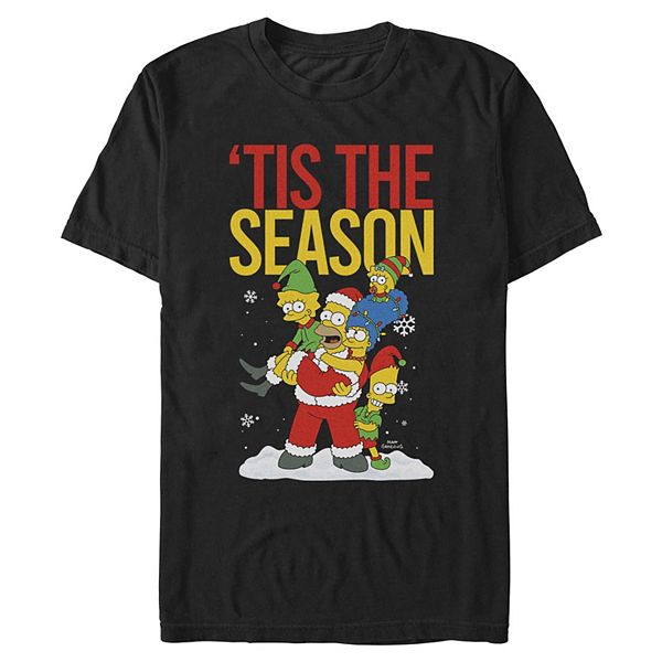 Мужская футболка The Simpsons 'tis the season Licensed Character
Мужская футболка The Simpsons 'tis the season Licensed Character