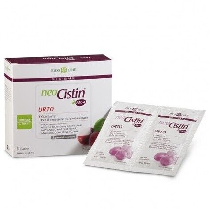 Добавка Neocistin PAC-A Urto 6 пакетиков Bios Line Spa
Добавка Neocistin PAC-A Urto 6 пакетиков Bios Line Spa