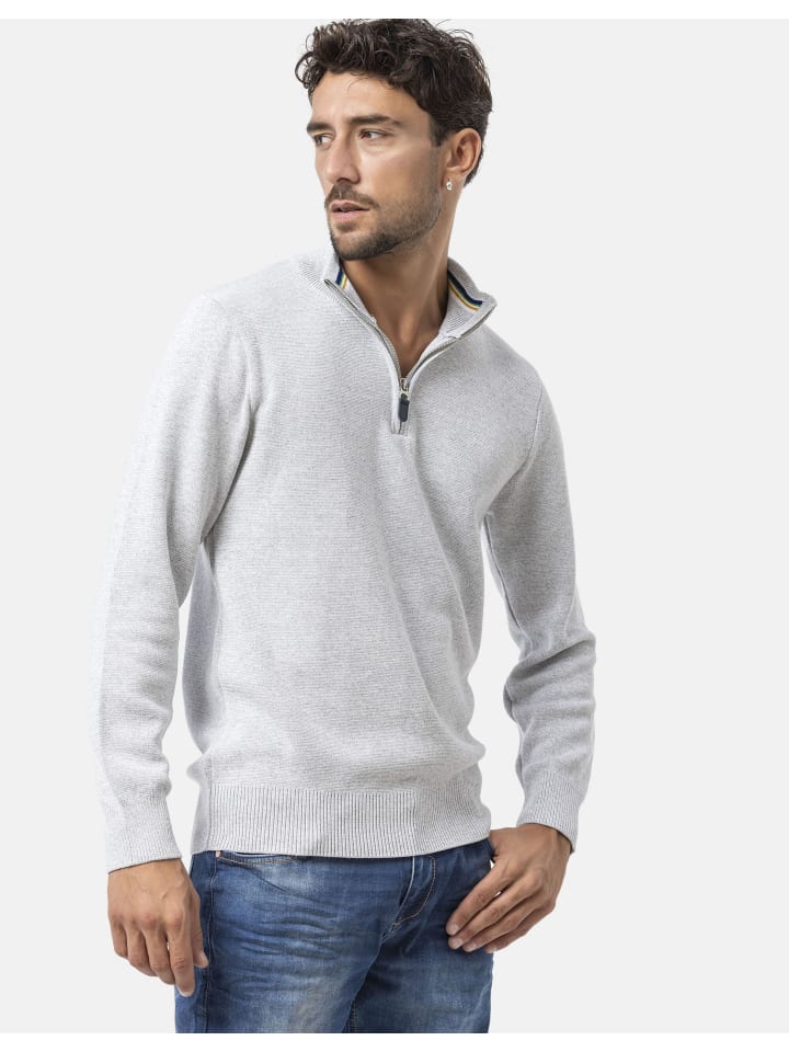 Cipo & Baxx Пуловер CP290 светло-серого цвета
Cipo & Baxx Пуловер CP290 светло-серого цвета