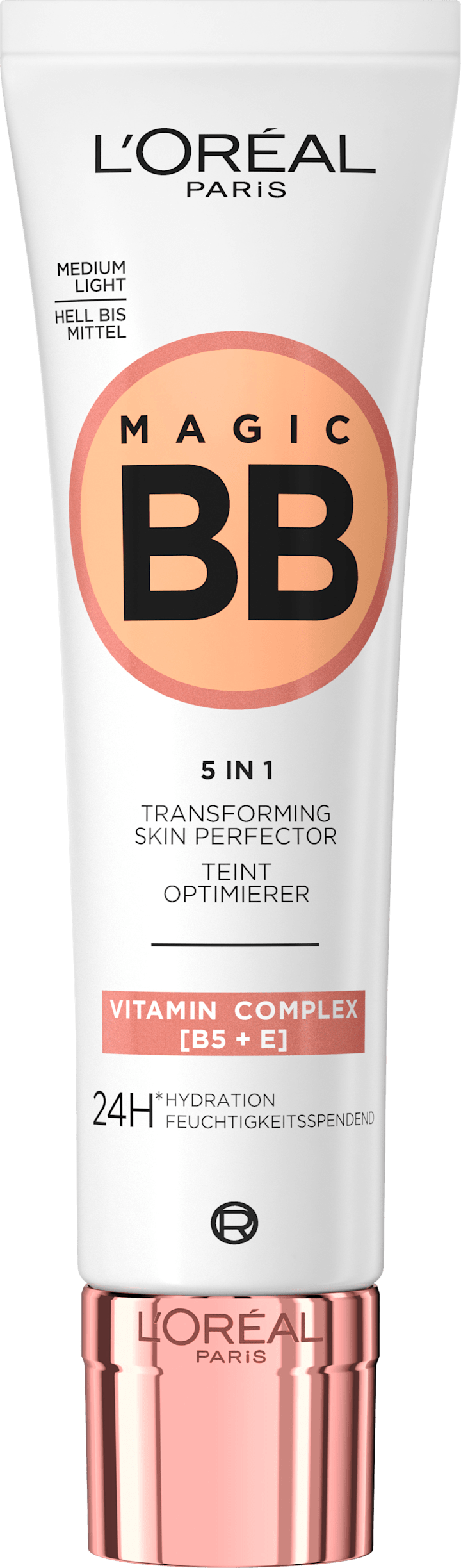 Дневной крем L'ORÉAL PARiS BB Cream 5in1, 24h feuchtigkeitsspendend, Hell bis Mittel, LSF 11, 30 ml
Дневной крем L'ORÉAL PARiS BB Cream 5in1, 24h feuchtigkeitsspendend, Hell bis Mittel, LSF 11, 30 ml