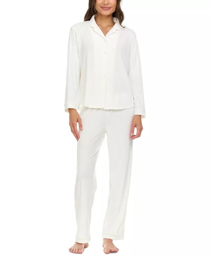 Женская пижама Addie Printed Velour с длинными рукавами Flora by Flora Nikrooz, слоновая кость/кремовый
Женская пижама Addie Printed Velour с длинными рукавами Flora by Flora Nikrooz, слоновая кость/кремовый