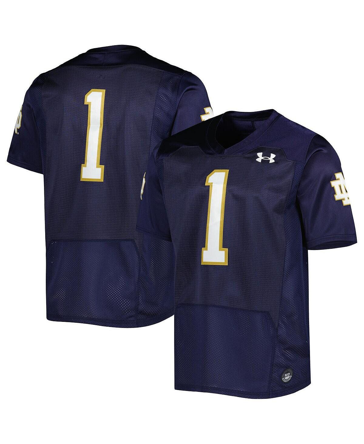 Мужская темно-синяя майка №1 Notre Dame Fighting Irish Premier Limited Under Armour
Мужская темно-синяя майка №1 Notre Dame Fighting Irish Premier Limited Under Armour
