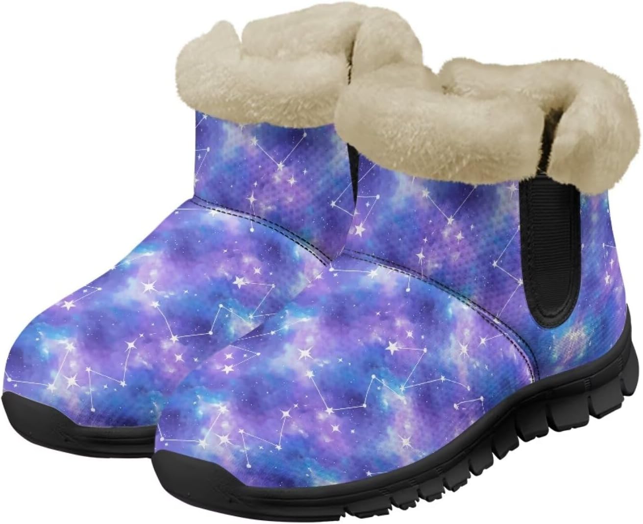 Зимние ботинки для женщин и мужчин с меховой подкладкой, противоскользящие, удобные, теплые, зимние ботинки Noprintge, Galaxy
Зимние ботинки для женщин и мужчин с меховой подкладкой, противоскользящие, удобные, теплые, зимние ботинки Noprintge, Galaxy