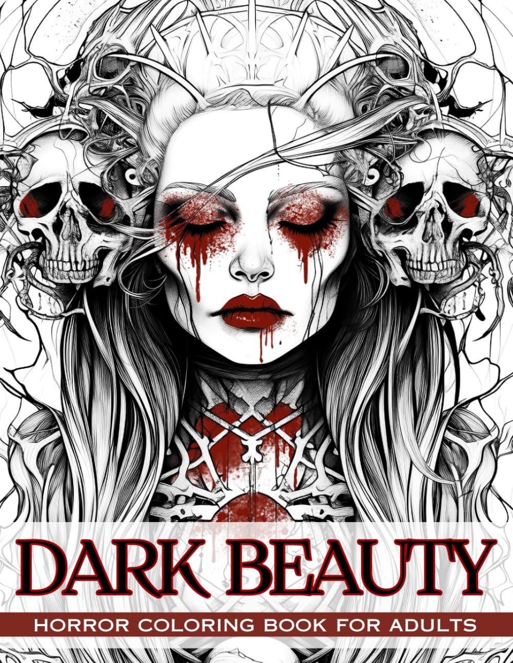 Dark Beauty Horror Coloring Book for Adults: A Fantasy Tarot for Goth Adults, Embrace the Dark Beauty of Vampires, Curses, and Villains (Independently published)
Dark Beauty Horror Coloring Book for Adults: A Fantasy Tarot for Goth Adults, Embrace the Dark Beauty of Vampires, Curses, and Villains (Independently published)