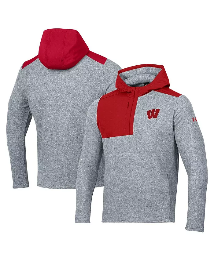 Мужская серая толстовка с капюшоном Survivor Fleece Quarter-Zip Jacket Wisconsin Badgers Under Armour
Мужская серая толстовка с капюшоном Survivor Fleece Quarter-Zip Jacket Wisconsin Badgers Under Armour