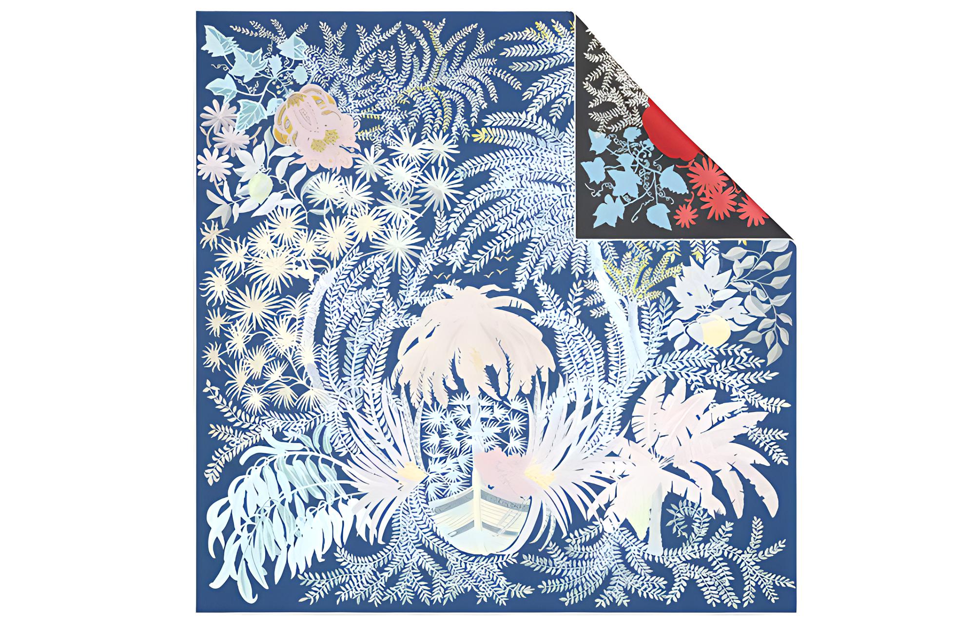 Шелковый шарф Женский Светло-морской синий HERMES, Передняя часть Морской синий
Шелковый шарф Женский Светло-морской синий HERMES, Передняя часть Морской синий