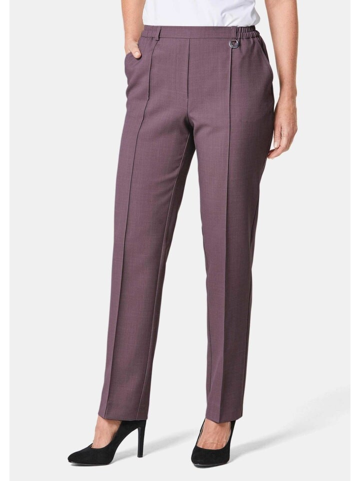 Тканевые брюки GOLDNER Schlupfhose Martha, цвет rosenholz
Тканевые брюки GOLDNER Schlupfhose Martha, цвет rosenholz