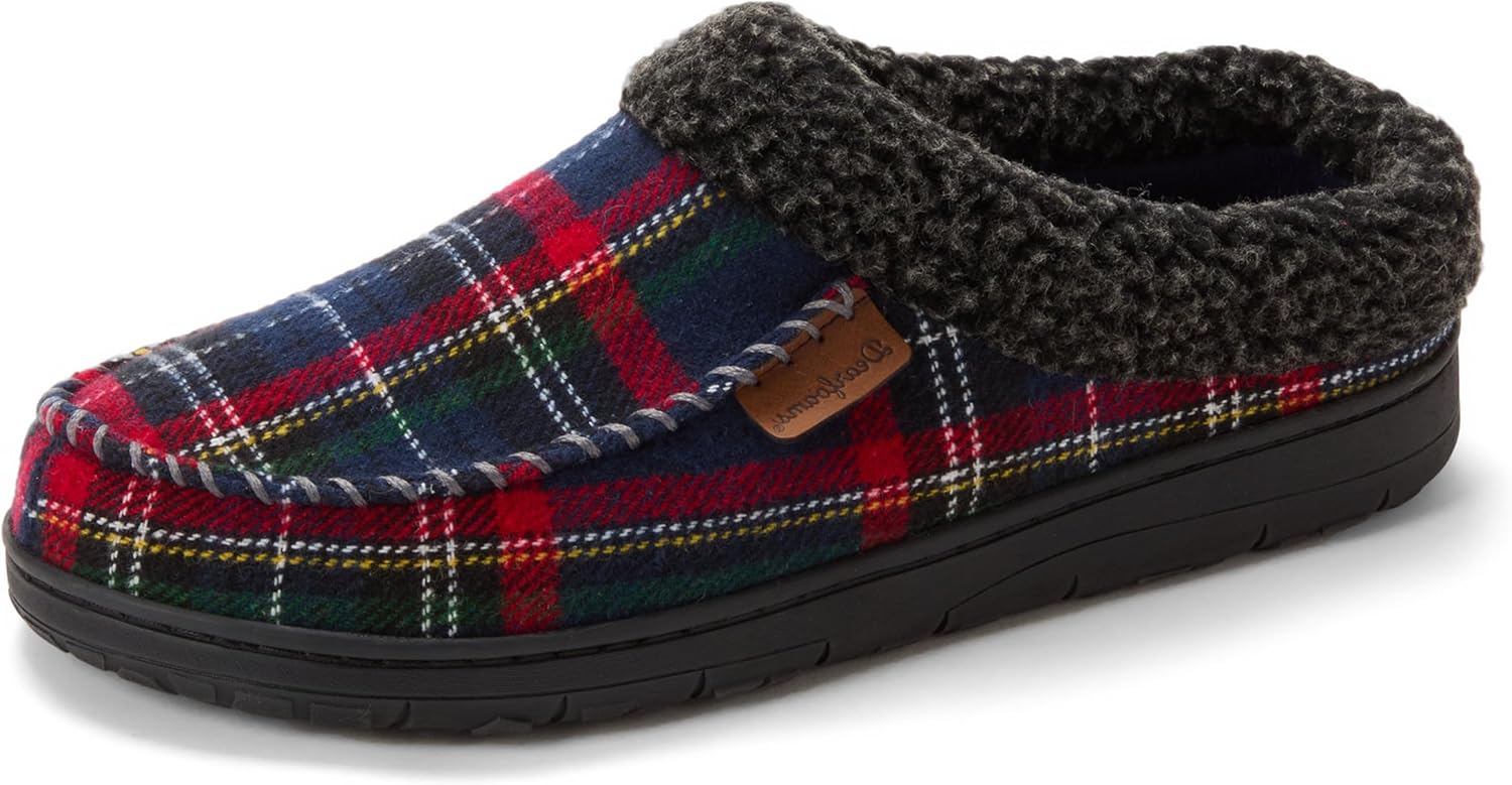 Мужские тапочки Dearfoams Brendan для дома и улицы с дышащей стелькой из пены с эффектом памяти и широкой посадкой, синий
Мужские тапочки Dearfoams Brendan для дома и улицы с дышащей стелькой из пены с эффектом памяти и широкой посадкой, синий