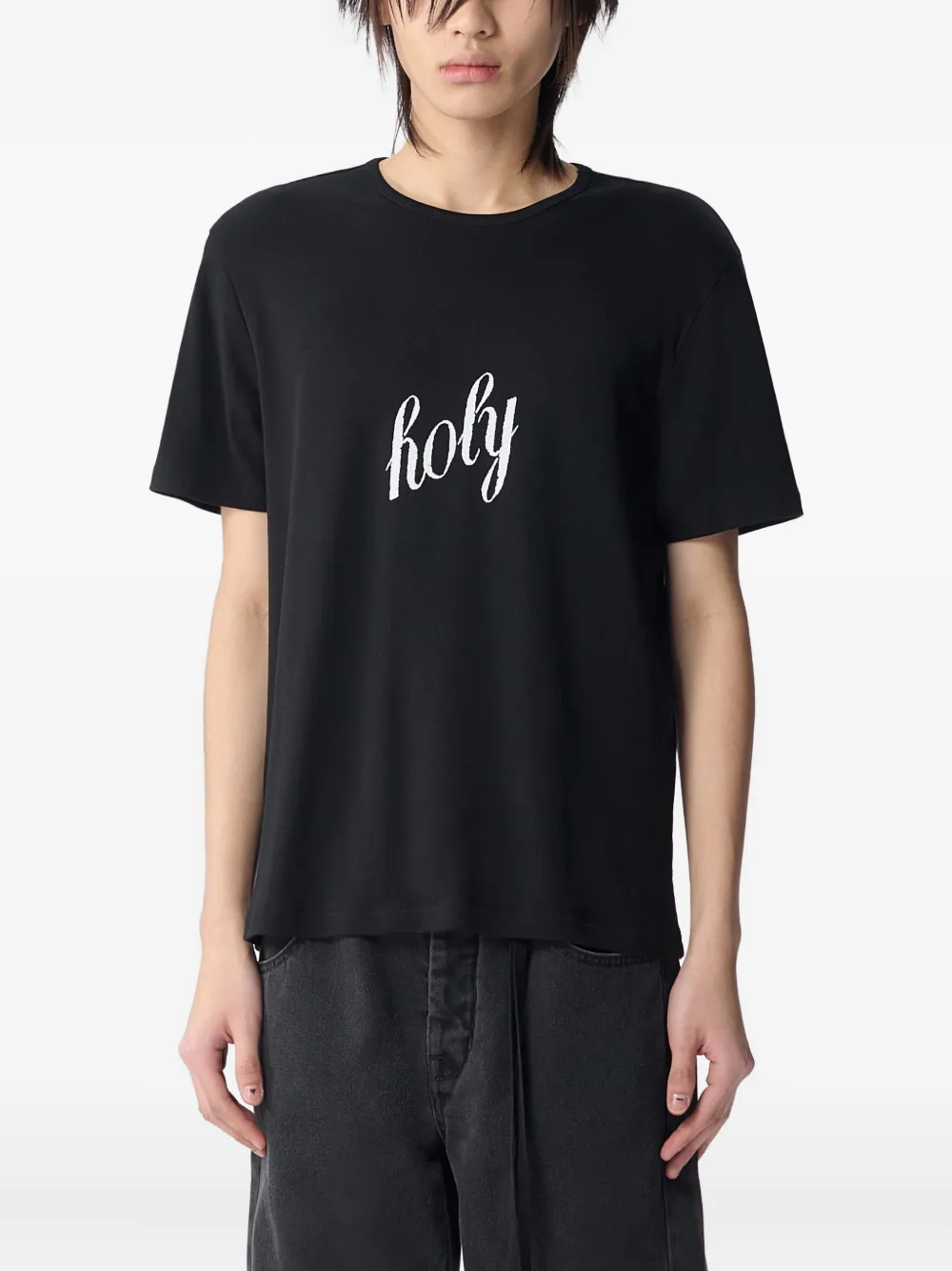 Футболка Baptist Ann Demeulemeester, черный
Футболка Baptist Ann Demeulemeester, черный