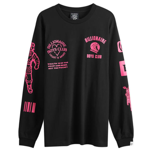 Футболка с длинными рукавами и многослойной графикой Billionaire Boys Club, черный
Футболка с длинными рукавами и многослойной графикой Billionaire Boys Club, черный