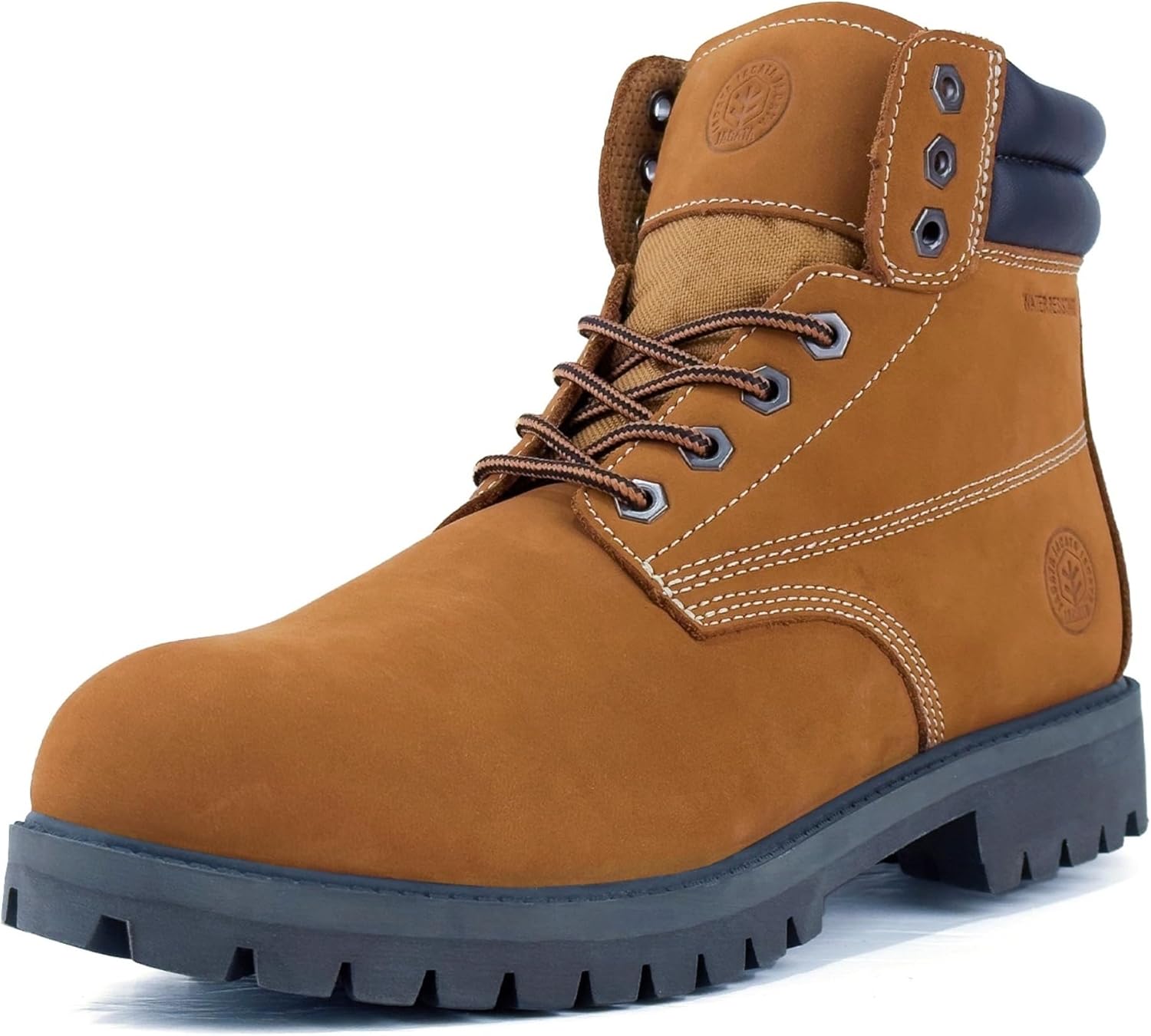 Мужские кожаные ботинки Jacata с водоотталкивающей обработкой, резиновой подошвой, стойкие к маслу, для промышленного использования, коричневый
Мужские кожаные ботинки Jacata с водоотталкивающей обработкой, резиновой подошвой, стойкие к маслу, для промышленного использования, коричневый