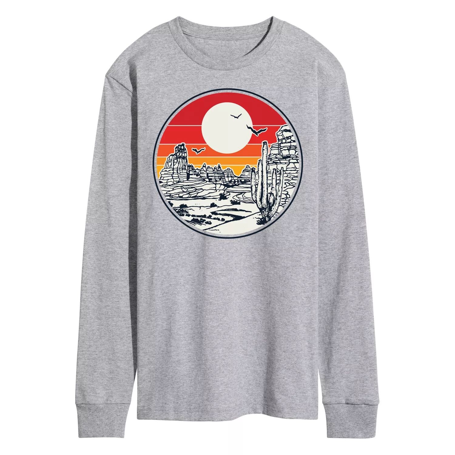 Мужская футболка с длинными рукавами Desert Canyon Licensed Character
Мужская футболка с длинными рукавами Desert Canyon Licensed Character