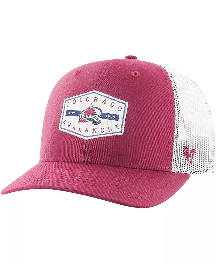 Мужская бордовая регулируемая кепка Colorado Avalanche Convoy Trucker '47 Brand
Мужская бордовая регулируемая кепка Colorado Avalanche Convoy Trucker '47 Brand