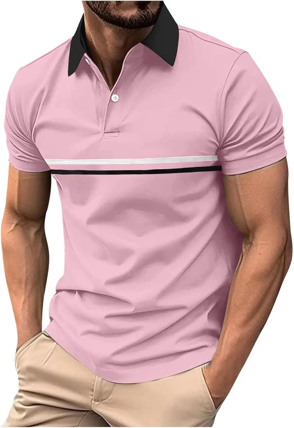 Мужская поло для гольфа и рыбалки с коротким рукавом, влагоотводящая
Мужская поло для гольфа и рыбалки с коротким рукавом, влагоотводящая