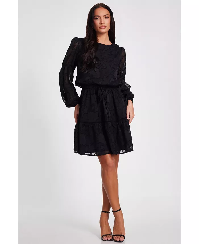 Женское мини-платье-фигуристка из жаккарда QUIZ, черный
Женское мини-платье-фигуристка из жаккарда QUIZ, черный