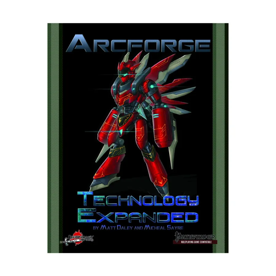 Technology Expanded, Pathfinder 1st Edition - Arcforge (Legendary Games), мягкая обложка
Technology Expanded, Pathfinder 1st Edition - Arcforge (Legendary Games), мягкая обложка