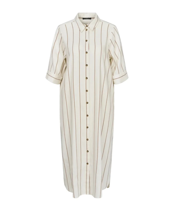 Платье-Рубашка свободного кроя в полоску. Bugatti, бежевый
Платье-Рубашка свободного кроя в полоску. Bugatti, бежевый
