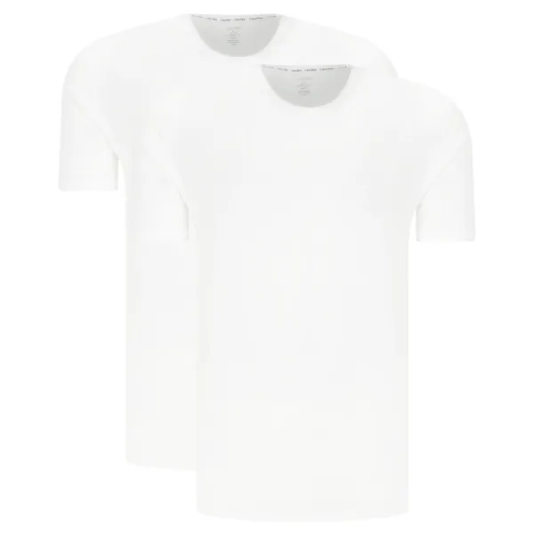 Комплект из двух футболок стандартного кроя хлопок стрейч Calvin Klein, белый
Комплект из двух футболок стандартного кроя хлопок стрейч Calvin Klein, белый