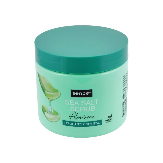 Скраб для тела с морской солью и алоэ вера Sence, 500 гр
Скраб для тела с морской солью и алоэ вера Sence, 500 гр