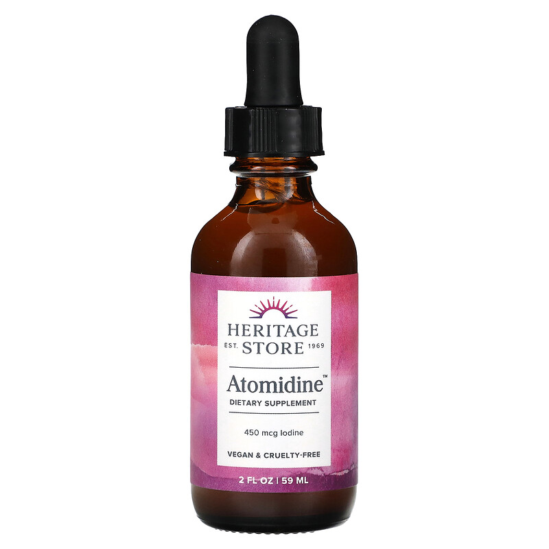 Heritage Store, азотин, 450 мкг, 59 мл (2 жидк. унции)
Heritage Store, азотин, 450 мкг, 59 мл (2 жидк. унции)