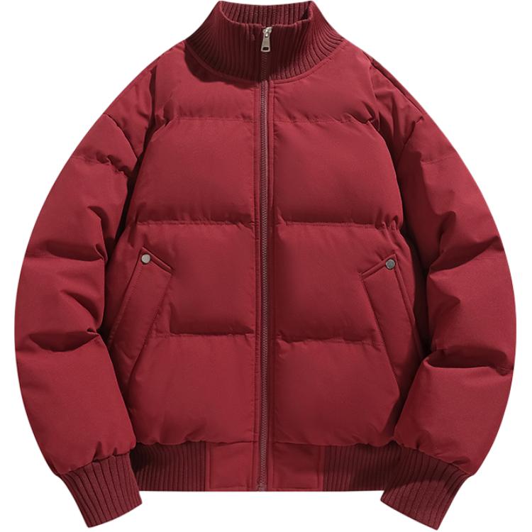 Пуховик Unisex Stand Collar утепленный стеганый Jeep, burgundy
Пуховик Unisex Stand Collar утепленный стеганый Jeep, burgundy