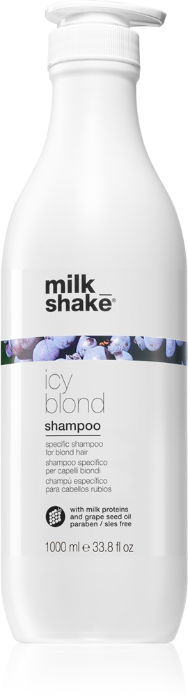 Шампунь Icy Blonde - нейтрализующий медь шампунь для светлых волос Milk_Shake, 1000 мл
Шампунь Icy Blonde - нейтрализующий медь шампунь для светлых волос Milk_Shake, 1000 мл