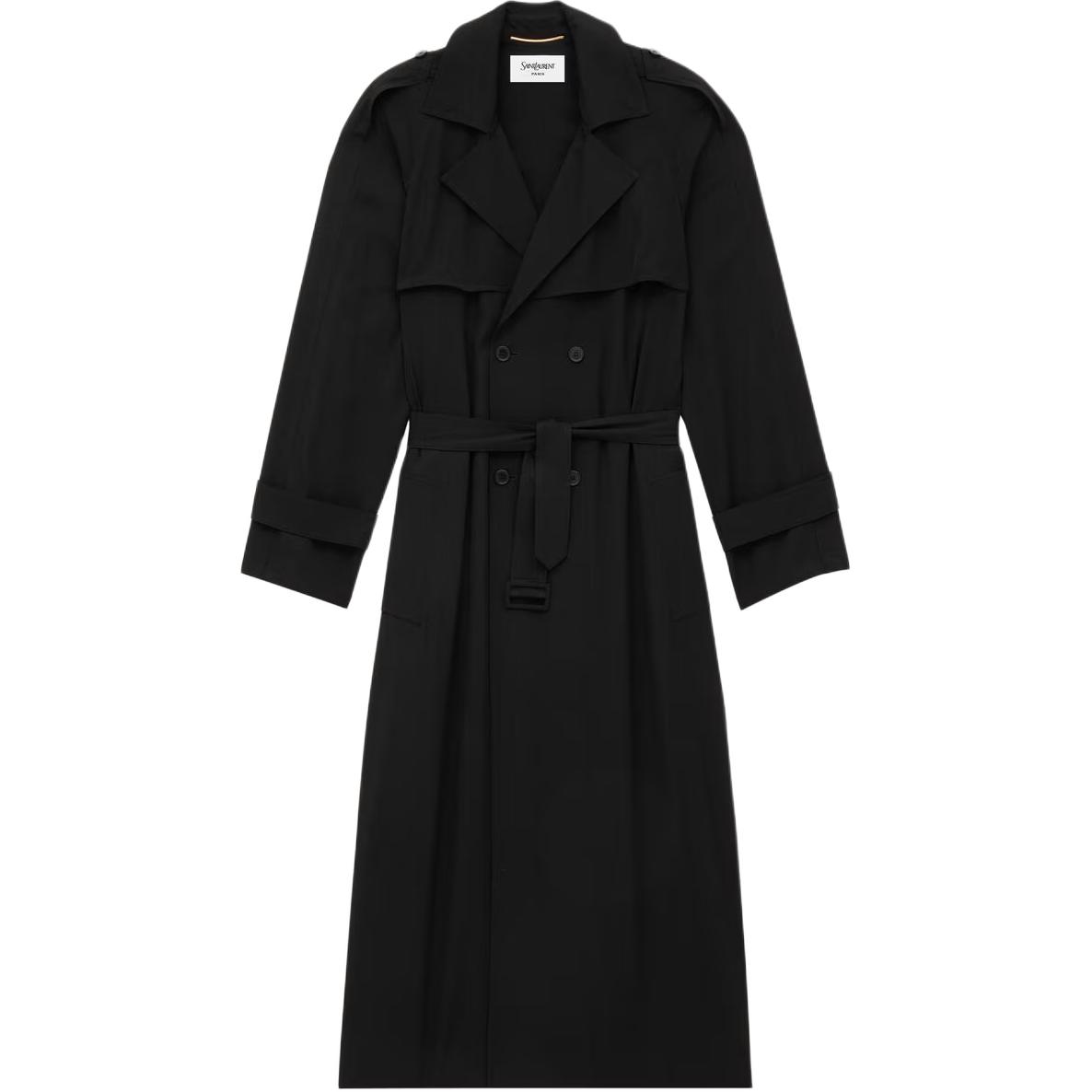 SAINT LAURENT Тренч унисекс черный
SAINT LAURENT Тренч унисекс черный