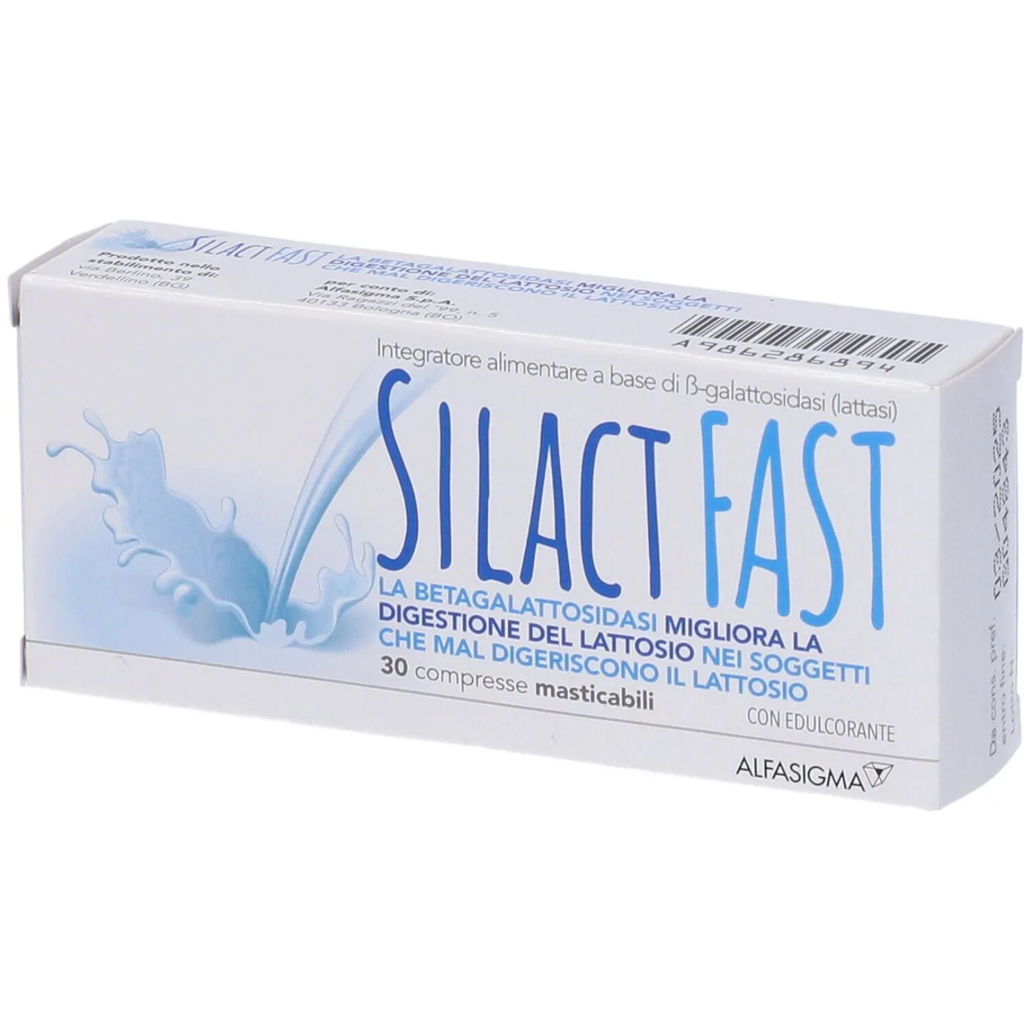 Жевательные таблетки Silact Fast 3Cpr
Жевательные таблетки Silact Fast 3Cpr
