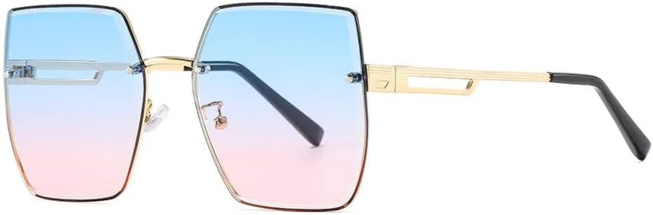 MUTYNE Модные солнцезащитные очки в металлической оправе, квадратные, с градиентным переходом цвета, защита от УФ-излучения, винтажные очки для вождения, 4
MUTYNE Модные солнцезащитные очки в металлической оправе, квадратные, с градиентным переходом цвета, защита от УФ-излучения, винтажные очки для вождения, 4